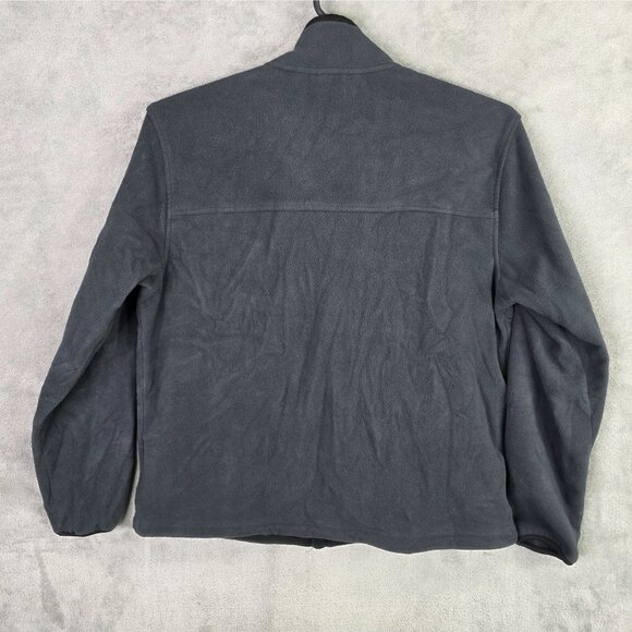 Mens Free Country Gray Fleece Full Zip Jacket Polyester Warm Outerwear Size XL - Picture 4 of 7